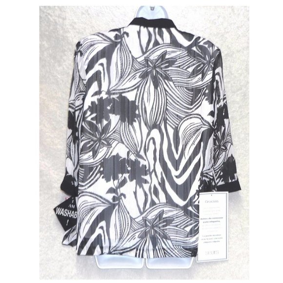 Women's Dress Suit Jacket Pants Kathy Roberts 2 piece Set size 8 NEW - Picture 7 of 8